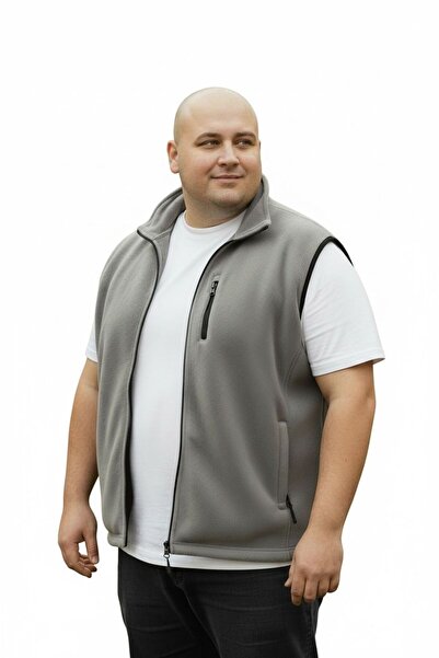 Lukitus Anti-Pilling Men's Plus Size Fleece Vest