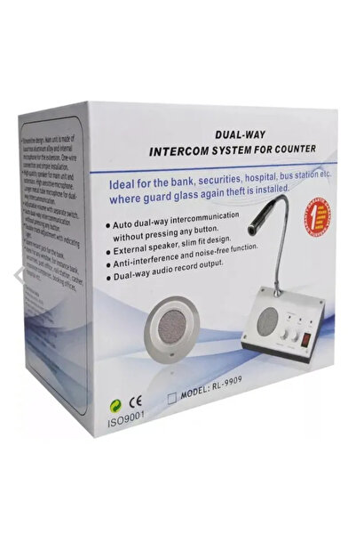 OEM Microfon tip interfon de ghiseu pentru banca casierii ghisee RL-9908