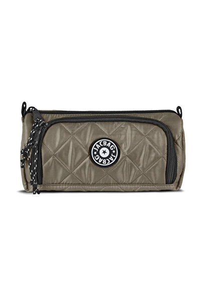 Jacbag Prime XL Soft-Çift Bölmeli Kapitone Kalemkutu