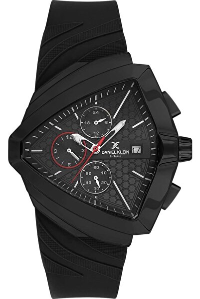 Daniel Klein Dk.1.13860-2 Exclusive Functions Active Silicone Cord Steel Plat...