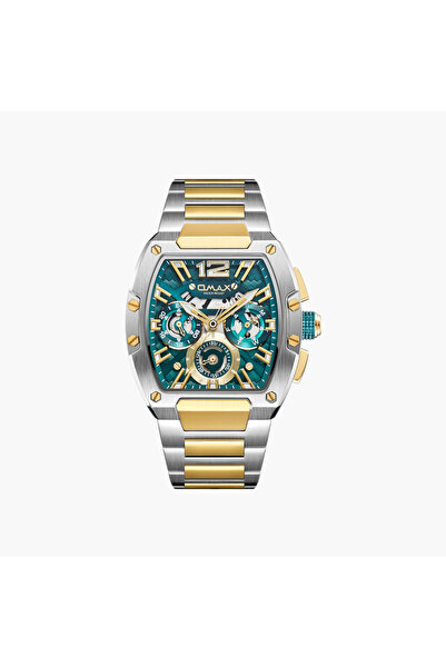 Omax Two-Tone Chronograph Men's Watch
