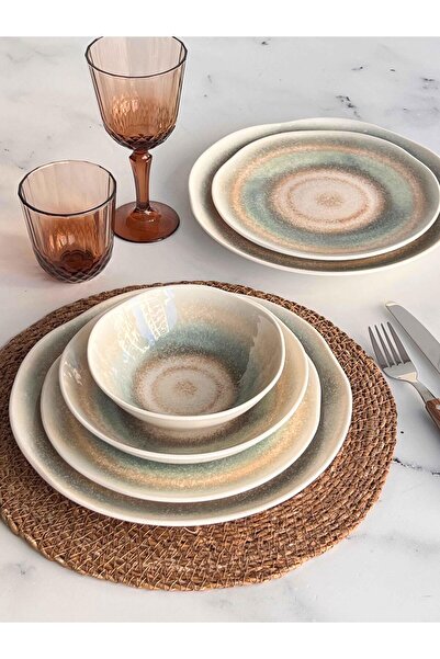 ROSSEV Yemek Takımı Astana 24 Parça 6 Kişilik