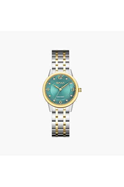 Omax Two-Tone Analog Ladies Watch