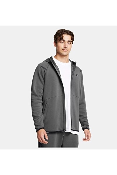 Under Armour Unstoppable FLC Fz Hd Gri Erkek Mont