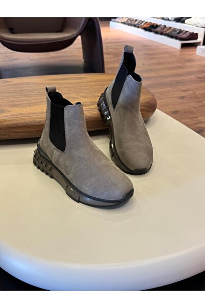 Luiz Paulo 9900 FÜME HAKİKİ DERİ BOT