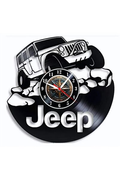 OEM Jeep Wall Clock from Vinyl Record