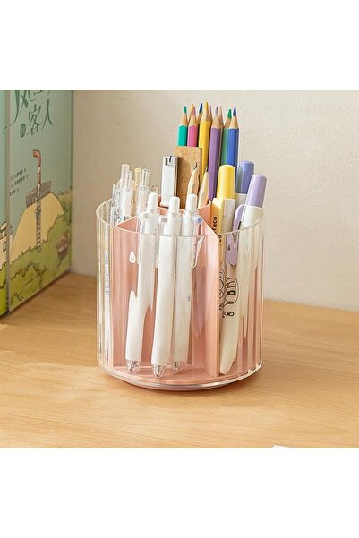 Bukela Single rotating pen holder (transparent powder)