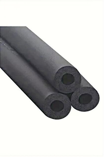 Ses ve ısı yalıtımlı yumuşak kauçuk boru izolasyonu. Boru çapı 89 mm, kalınlık 19 mm