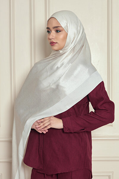 Gigiscarfs Veine Premium Viskon Şal – Doğal Çatlak Dokulu, Işıltılı, Akıcı, Ş...