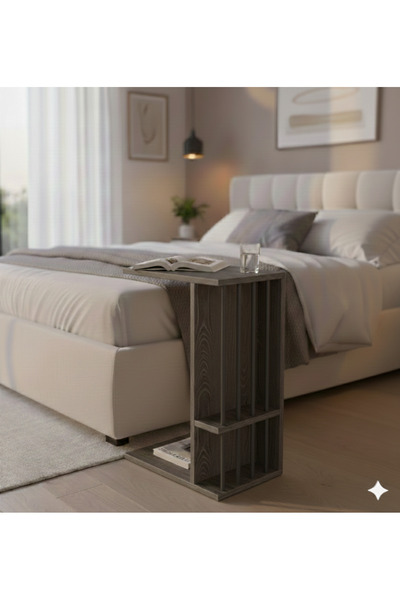 AYZ Pint C Tipi Koltuk Yanı Sehpası Dergilikli Laptop Kahve Yan Sehpası Cafe ...