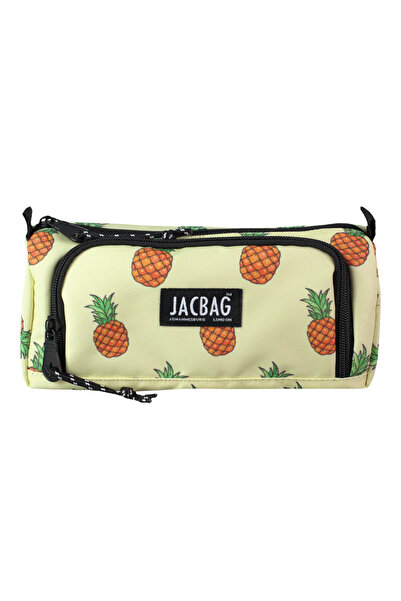 Jacbag Prime XL-Lastik Ayraçlı İki Bölmeli Kalem Kutusu