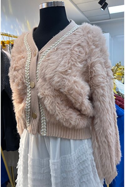 LUXURY İthal tüylü ceket