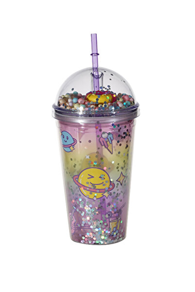 Puti Rainbow Serisi Pipetli Bardak – Renkli, Sızdırmaz ve Çocuklar İçin Güvenli