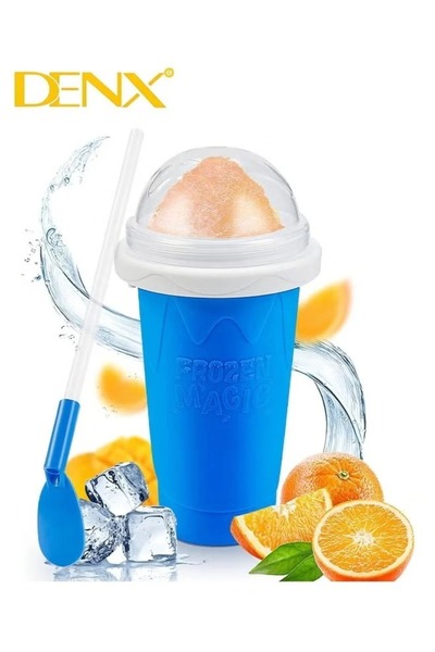 Primo Plus Portable Magical Silica Squeeze Cup for making milkshakes, ice cre...