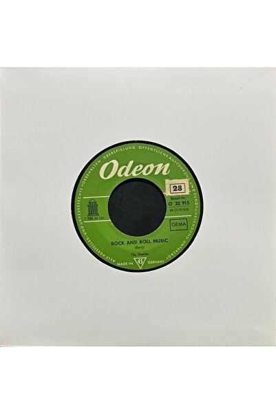 Plak İstasyonu The Beatles Rock And Roll 45lik Plak