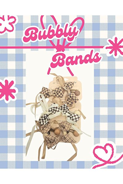 MINII MODZ Bow Scrunchies – Combo Pack of Soft Hair Rubber Bands for Girls, Toddlers & Infants | Best for Gif