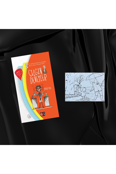 Genç Nesil Crazy Experiments / Hardcover / Postcard Painting Gift