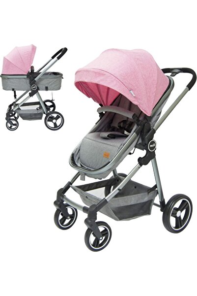 Moon Pro 2-in-1 Stroller for 0-3 Years - Lightweight, Reversible, Compact and...