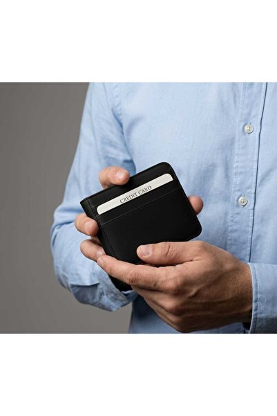 Carenzo Genuine Leather Men's Card Holder Wallet Real Leather Stylish Pocket ...