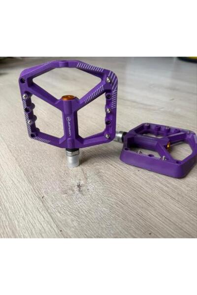 BİKE SKY Brıvıga Rulmanlı Çivili Bisiklet Pedal Mor ( 1. Sınıf Kalite )