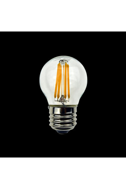 Tek-İş LED Filament Ampul E27 5W Günışığı 2700K G45 Küre Dekoratif Edison Ampul