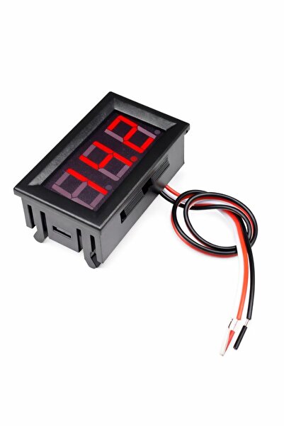 OEM الفولتميتر الرقمي AC 30-500V 2 كابل