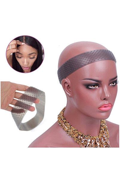 Fenomen Peruk Profesyonel Silikon Peruk Bandı Siyah | Elastik Kaydırmaz Peruk...