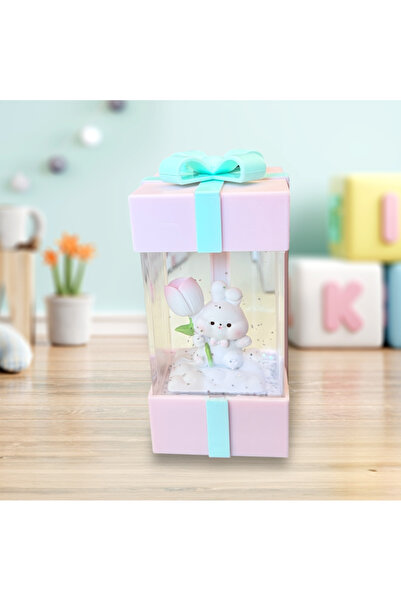 GM konsept hediyelik ışıklı ve müzikli kar küresi sevimli figür