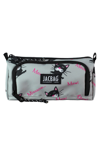Jacbag Prime XL-Lastik Ayraçlı İki Bölmeli Kalem Kutusu