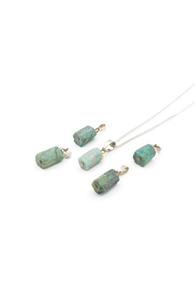 Murty99 قلادة من حجر الكريزوكول الطبيعي الأصلي