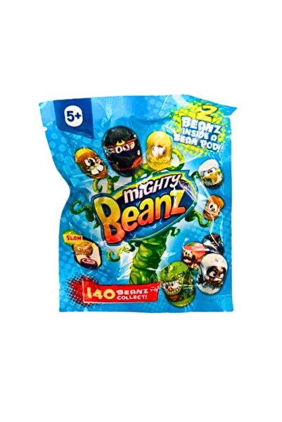 OEM Set 3 Plicuri Mighty Beanz – 2 Beanz Surpriză de 2 cm + Cartonaș Colecțio...