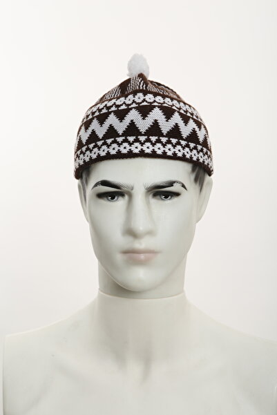 Şark Pazarı Triko Örme Hacı Takkesi