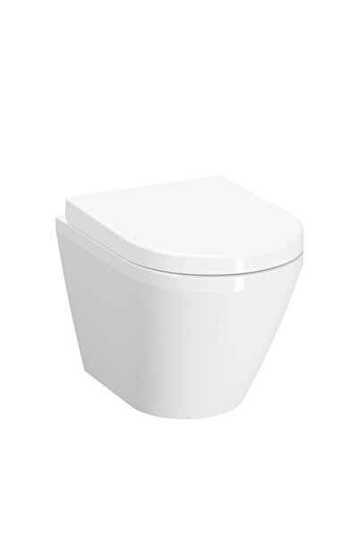 VitrA Integra 7040L003-0090 Asma Klozet Rim-ex, Gizli Montajlı, 55 cm Beyaz