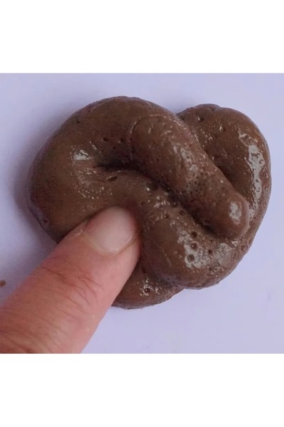 ASLANKAR Hediye Kutusu Gerçekçi silikon şaka kaka oyuncak. Yumuşak hisli 1 ad...