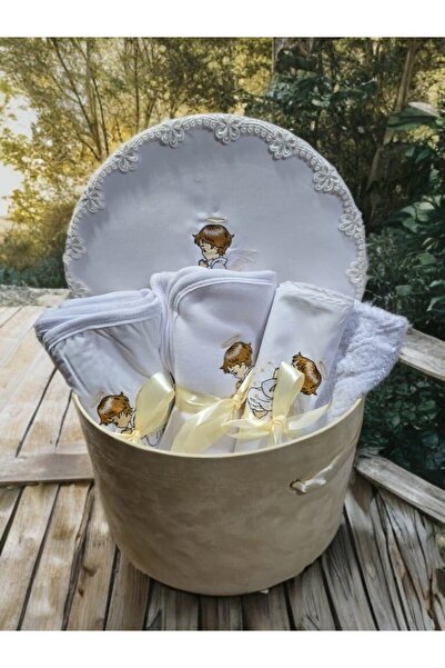 Inovius Trusou Botez cu 8 Piese in cutie de catifa brodata - Ingeras - TB812 ...