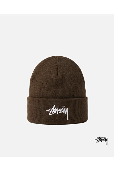 Tresore Pălărie maro cu broderie Stüssy / Pălărie maro cu broderie Stüssy / P...