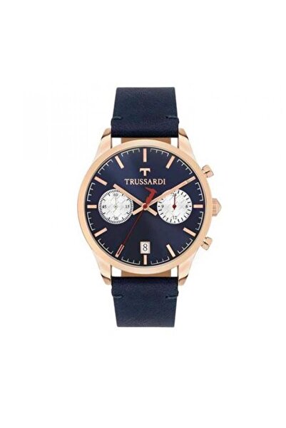 Trussardi T-Genus watch R2471613001, chronograph, Rose Gold stainless steel c...