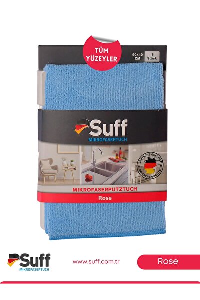Suff Rose Yüzey Bezi 40x40 | Mavi