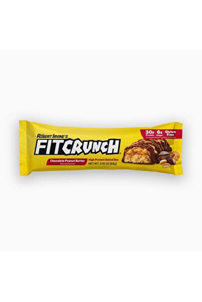 Fit Crunch لوح بروتين فيت كرانش بزبدة الفول السوداني 88 غرام