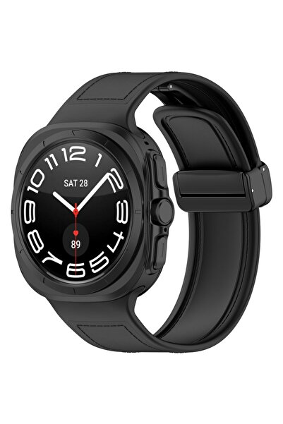 Techsuit Curea pentru Samsung Galaxy Watch Ultra 47mm - Watchband (W056) - Black