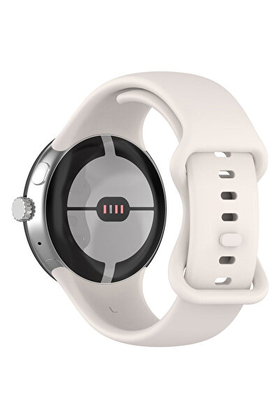 Techsuit Curea pentru Google Pixel Watch 3 45mm - Watchband (W031) - Creamy W...