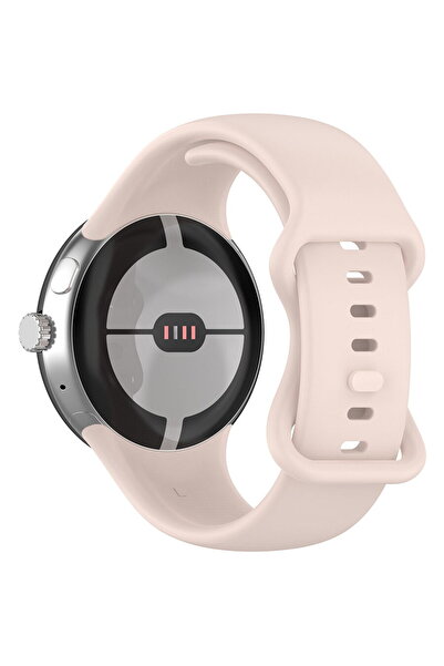 Techsuit Strap for Google Pixel Watch 3 45mm - Watchband (W031) - Light Pink
