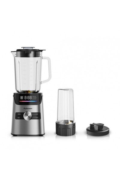ROHNSON Blender de masa 2 in 1 R5348 ,1400W,6 lame acoperite cu titan ,cana m...