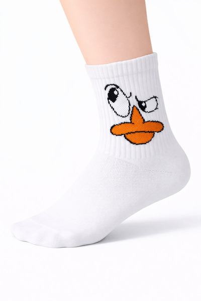 ALASEREN Unisex College Boy Socks – Patterned, Daily Use