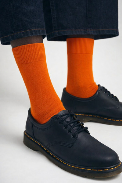 Katia&Bony Men's Basic Socks Orange