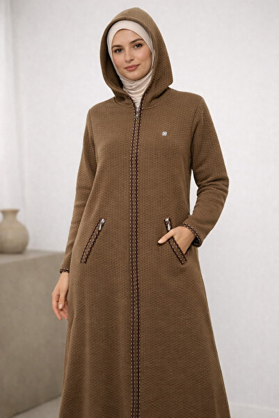 Uludağ Hooded Long Cardigan 30177