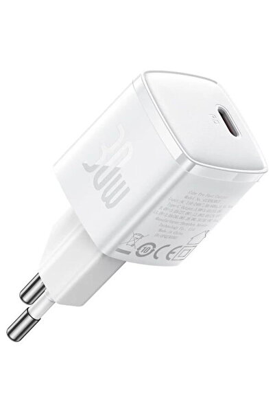 Baseus Cube Pro, Quick Charge 30W, 1 x USB Type-C 5V/3A, alb