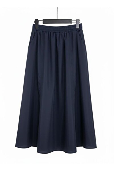 lobivia Double Skirt with Elastic Waist and Pockets