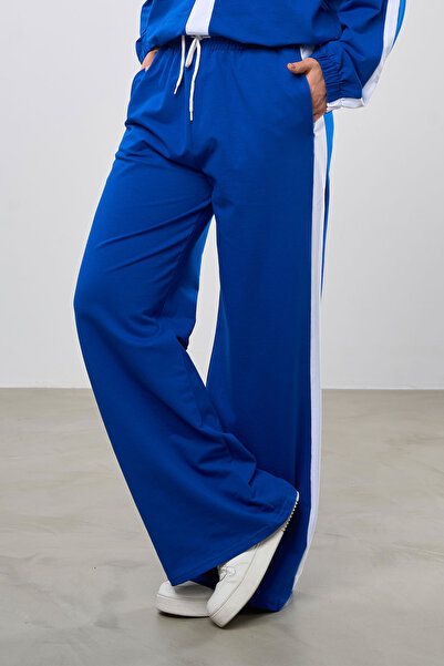 HANIQA White Stripe Sweatpants