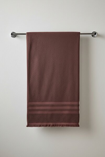 Anılsan Cozy Brown Hand Towel - 50X90 Cm, 230Gr, 100% Cotton
